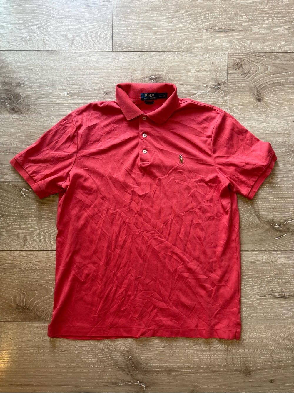 Polo by Ralph Lauren Red Men’s Classic Pique Polo Shirt